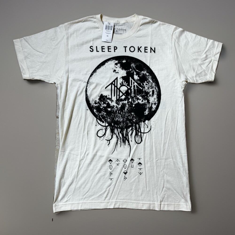 Sleep Token Take Me Back To Eden Tracklist T-Shirt 2-Sided Size MEDIUM New